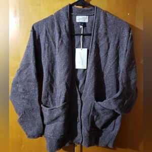 Universal Thread Women's Navy Speckled Cardigan